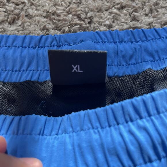 Men's HUGO BOSS Sea Blue Swim Trunks Swimsuit Logo Size XL Fishing outdoor - Picture 3 of 10